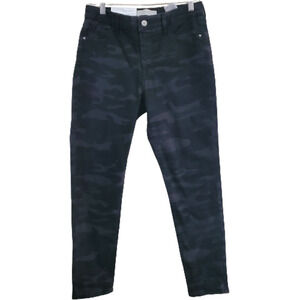 NWT Social Standard by Sanctuary Black Camo Mid-Rise Ankle Skinny Jeans Size 4-B